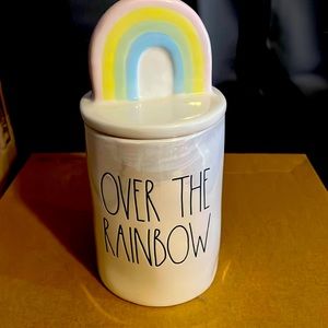 Rae Dunn Over The Rainbow Candle